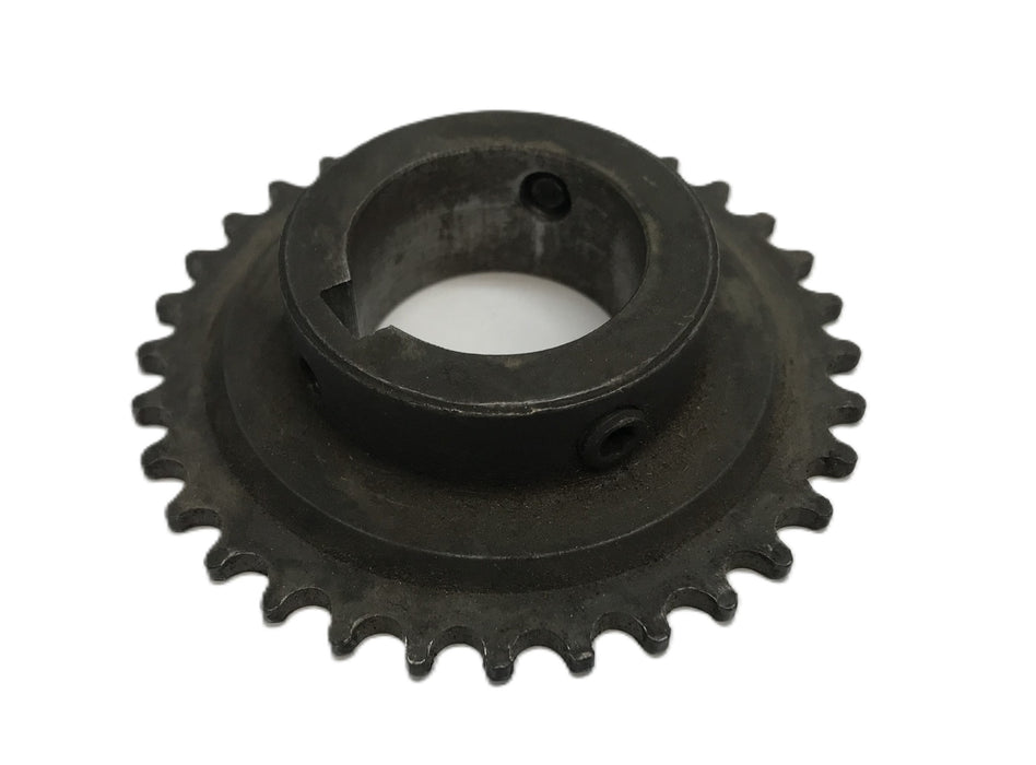 Martin 1" Bore Roller Chain Sprocket W/ Keyway 25B32 USED