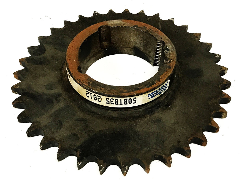 Martin 35-Tooth for #50 Roller Chain Taper-lock Sprocket 50TBTB-2012 NOS