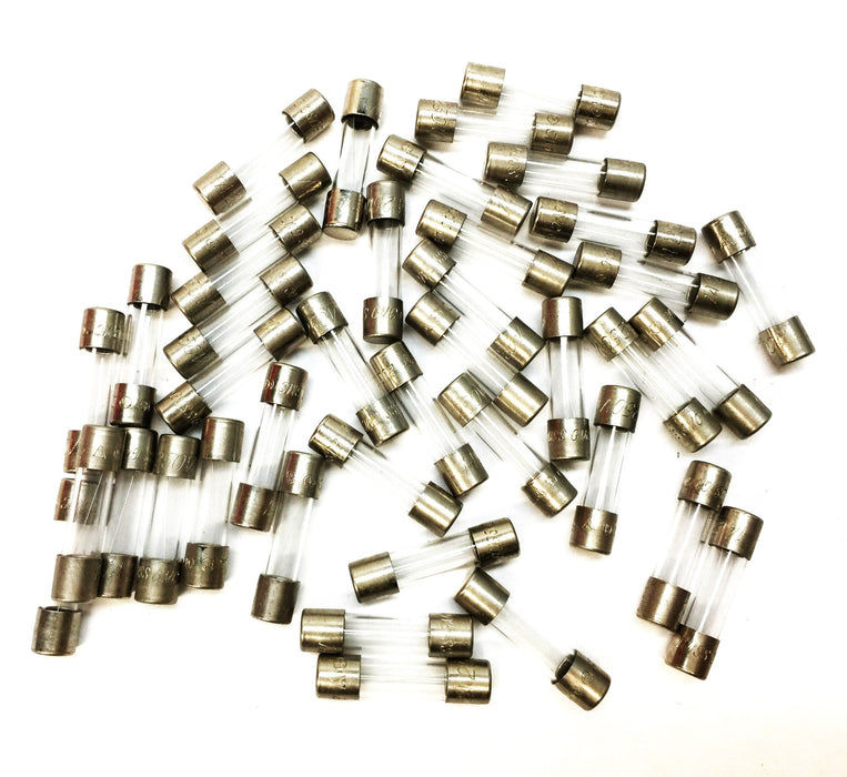 Bussmann Miniature Glass Fuse GMC 1A/250V [Lot of 40] NOS