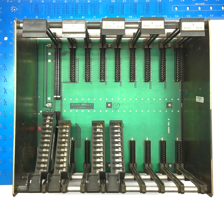 Allen Bradley 8-Slot Card Rack PLC Chassis 1771AB Ser.A 636009 USED