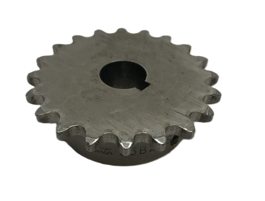 Martin 5/8" Bore Roller Chain Sprocket W/ Keyway 35B20SS USED