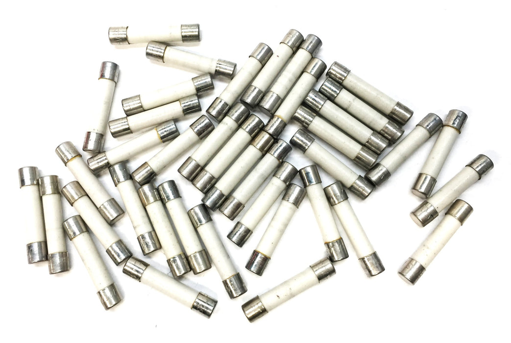 Bussmann 125V Miniature Ceramic Fuse ABC-25 [Lot of 33] NOS