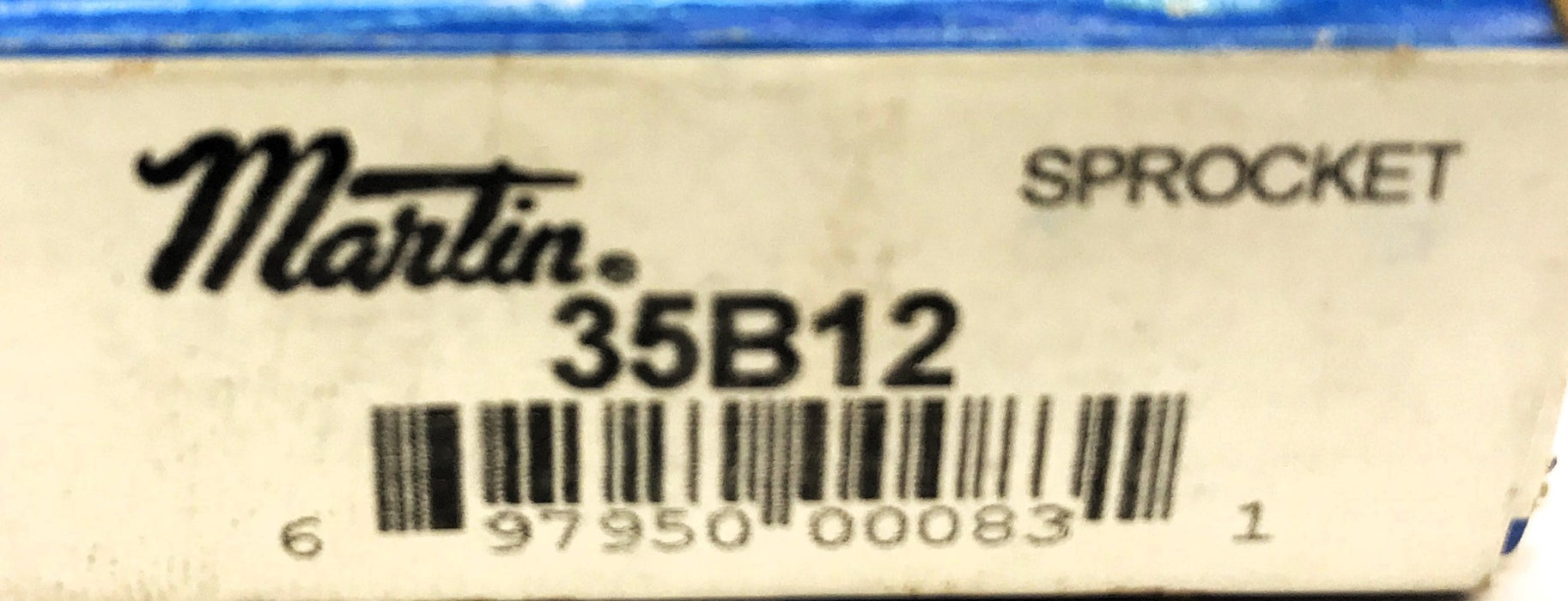 Martin Roller Chain Sprocket 35B12 [Lot of 2] NOS