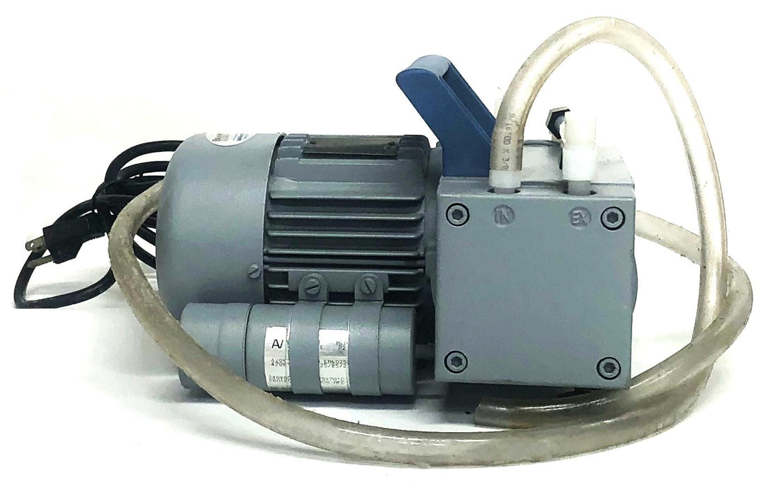 ATB Vacuubrand MZ-2C AC 1 PH Rotary Membrane Vacuum Pump ABF63/4C-7RQ USED