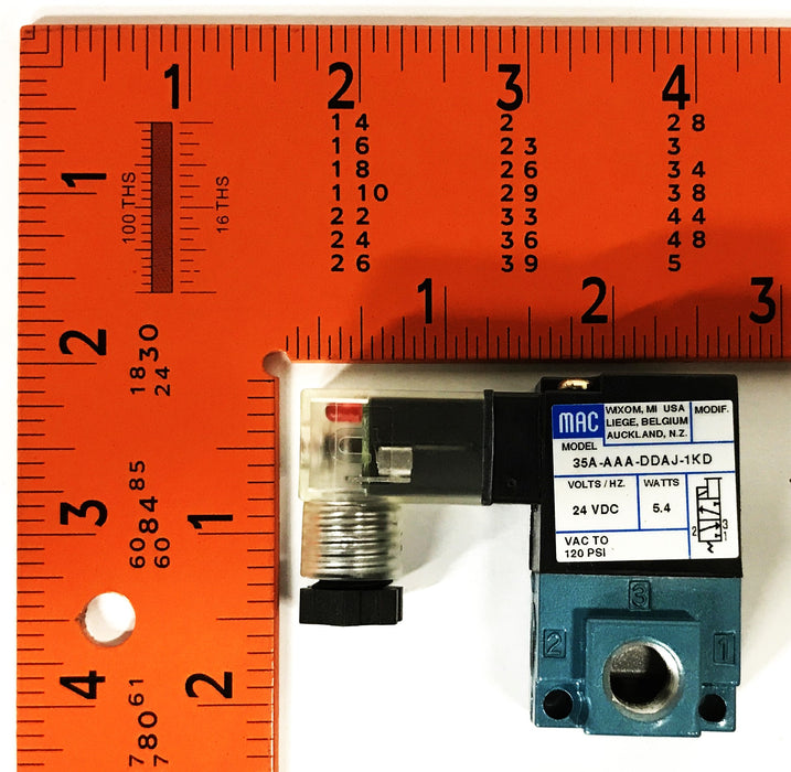 MAC Valves 24 Volt Solenoid Valve 35A-AAA-DDAJ-1KD NOS