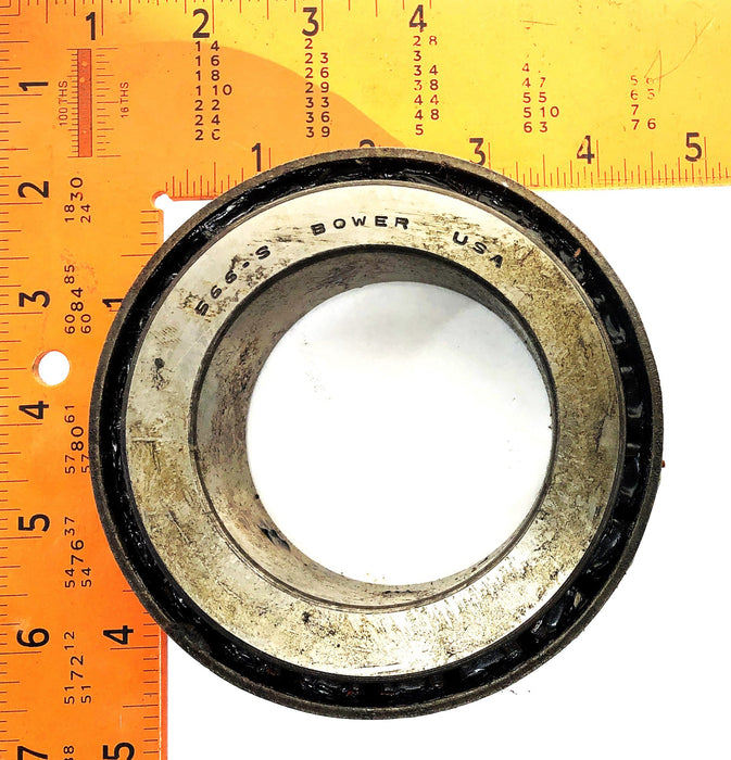 Bower Tapered Roller Bearing Cone 566S NOS