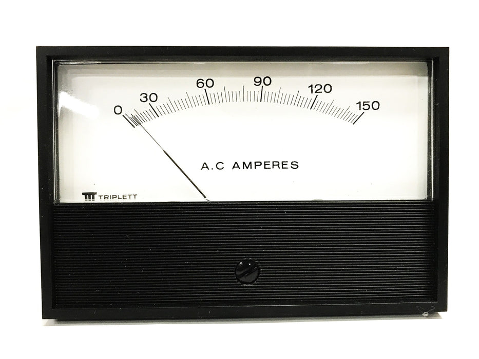 Triplett AC Amp Panel Meter 430R [Lot of 3] NOS