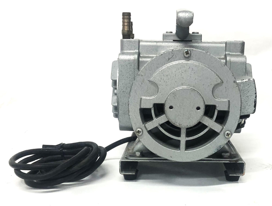 Ulvac Sinku Kiko 4 Pole Split Phase Starting Diaphragm Vacuum Pump DA-60S USED