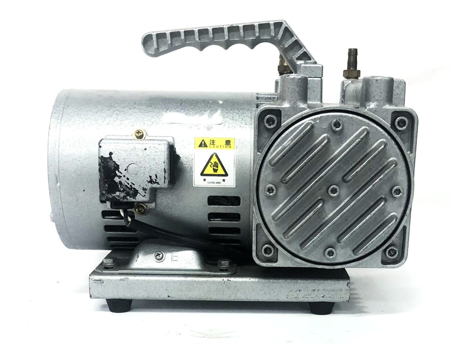 Ulvac Sinku Kiko 4 Pole Split Phase Starting Diaphragm Vacuum Pump DA-60S USED
