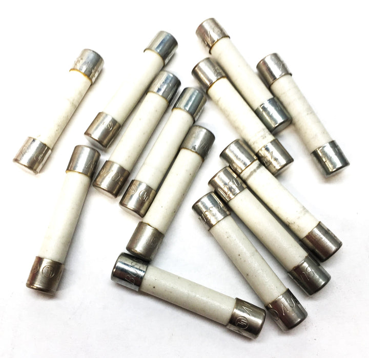 Bussmann 250V Ceramic Fuse ABC15 [Lot of 13] NOS