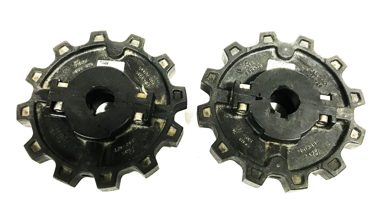 Rexnord 6 inch Plastic Split  Sprocket 614-29 [Lot of 2] NOS