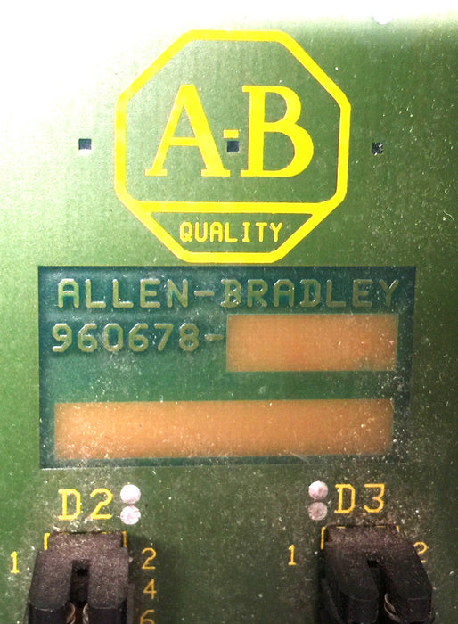 Allen-Bradley 1771-A3B1 12-Slot Card Chassis w/Swing Arm Terminals 960678 USED