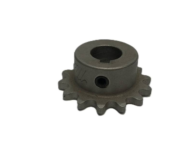 Martin 3/8" Bore Roller Chain Sprocket W/ Keyway 25B14SS NOS