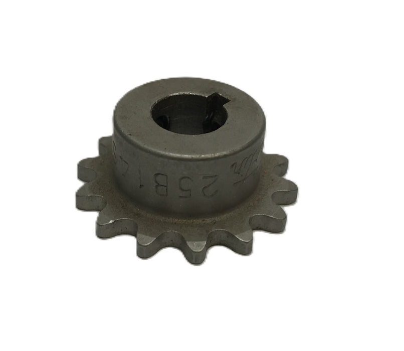 Martin 3/8" Bore Roller Chain Sprocket W/ Keyway 25B14SS NOS