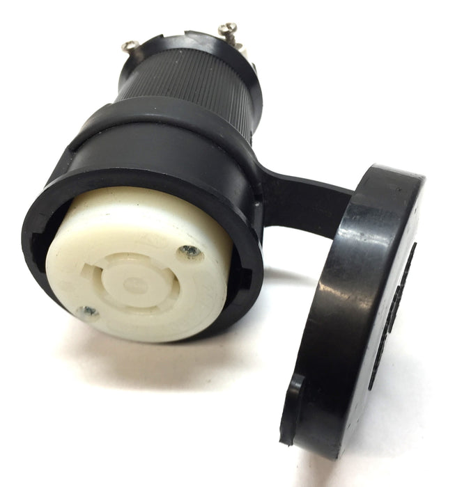 Hubbell 20A/250V Twist-Lock Connector Safety Shroud Body HBL2423SW NOS