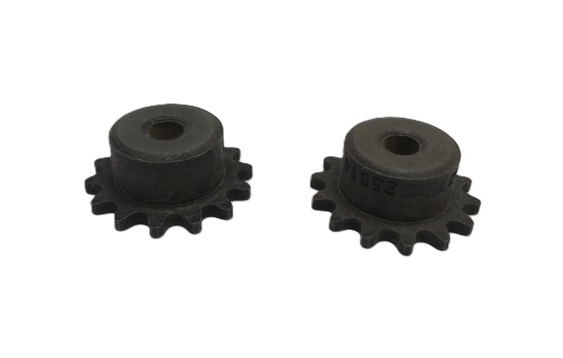 Martin Roller Chain Sprocket 25B14 [Lot of 2] NOS