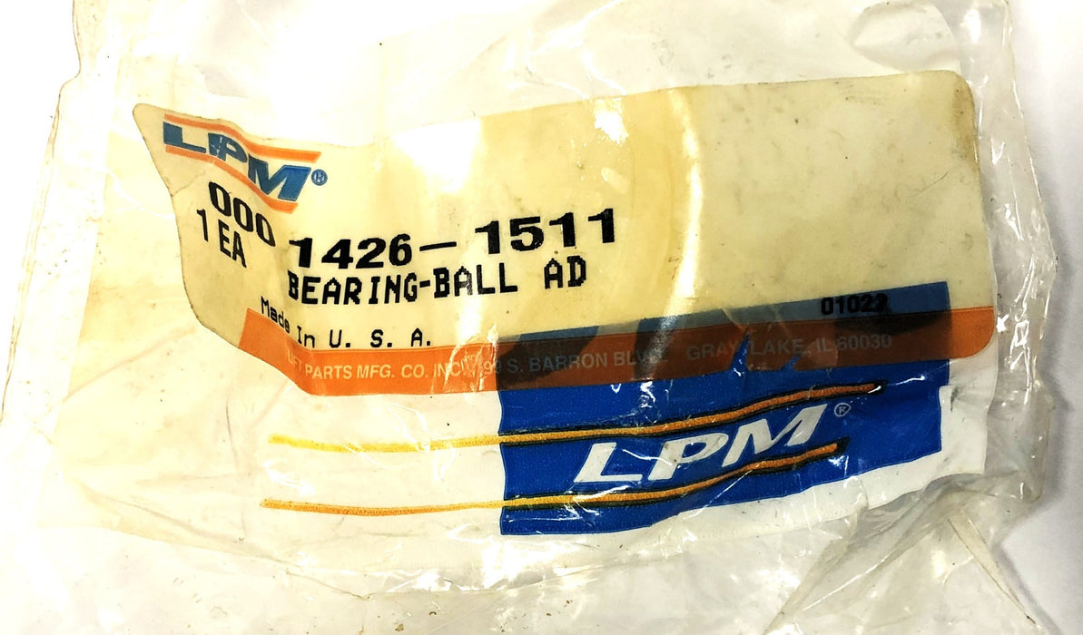 LPM BCA Sealed Ball Bearing 1426-1511 [Lot of 3] NOS