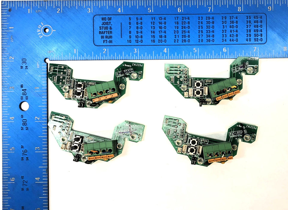 GE Security Control Board (Untested) For DR-1800-LP-T [Lot of 4] USED