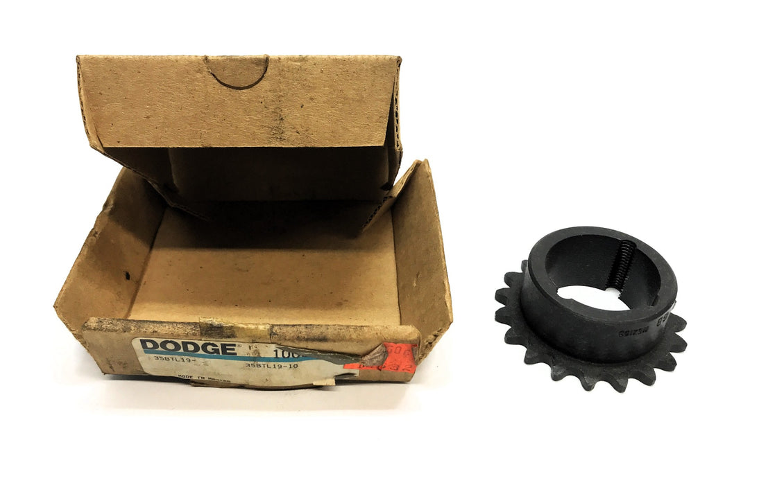 Dodge Bushed Bore Sprocket 35BTL19 (100351) NOS