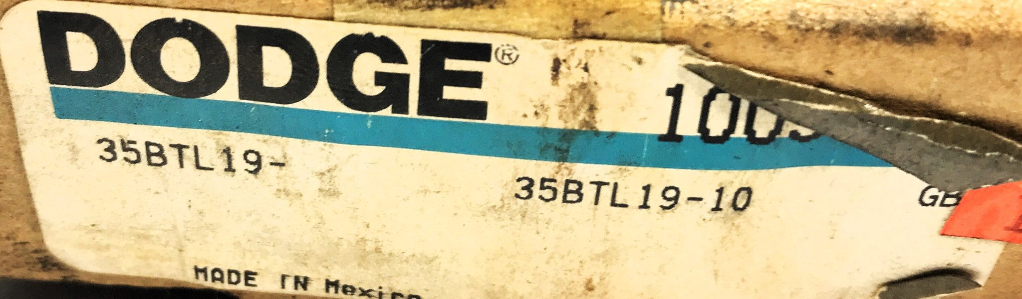 Dodge Bushed Bore Sprocket 35BTL19 (100351) NOS