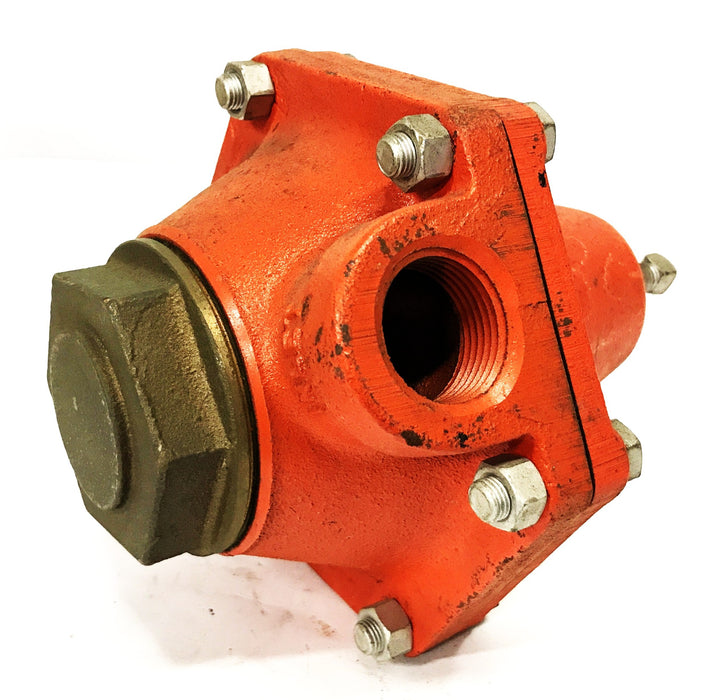Cash Acme 1 inch Cast Iron Pressure Regulation Valve 2885-0000 USED