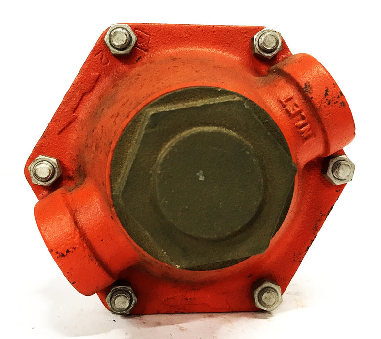 Cash Acme 1 inch Cast Iron Pressure Regulation Valve 2885-0000 USED