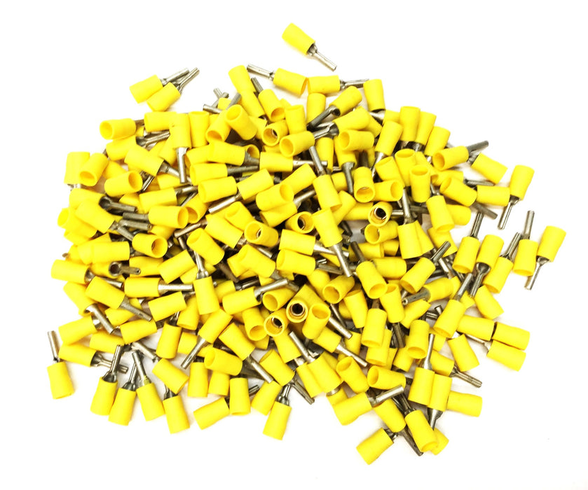 Unbranded 12-10AWG Yellow Pressure Wire Pin Terminal Pack (270pcs) NOS
