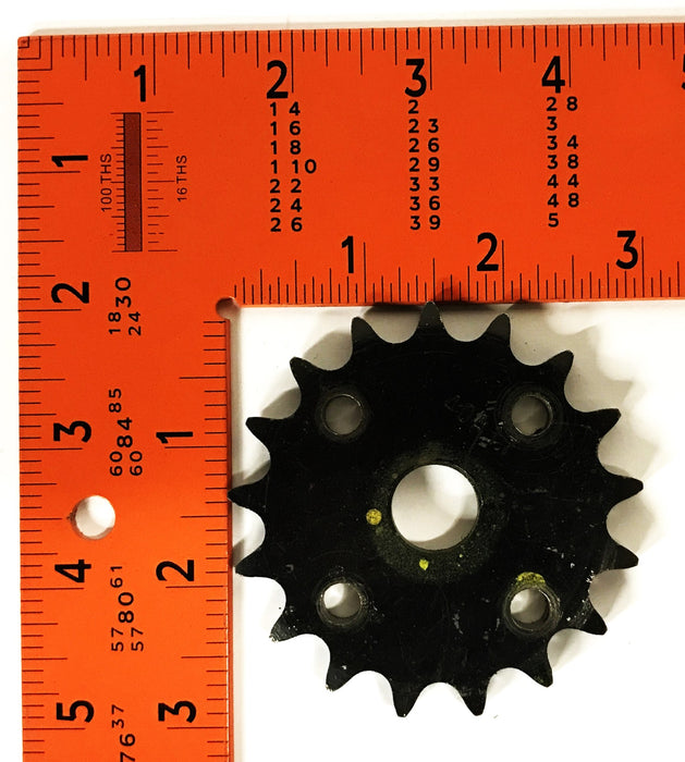 Browning Stock Bore Sprocket 5/8 inch Bore x 3 inch OD x 1/4 inch DP 40A17 USED