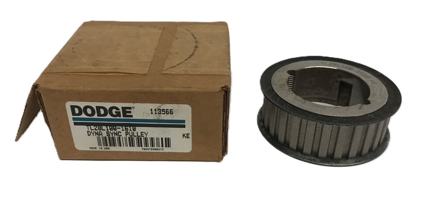 Dodge Bushed Bore Timing Belt Pulley TL28L100-1610 NOS
