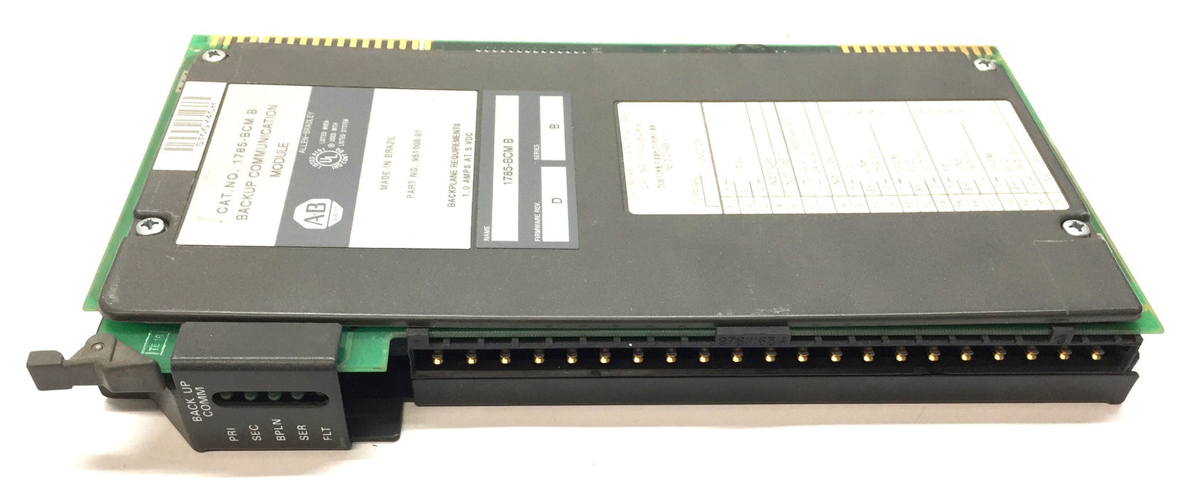 Allen-Bradley Backup Comm. Module 1785-BCM Firmware Rev.D/Series.B (961008) USED