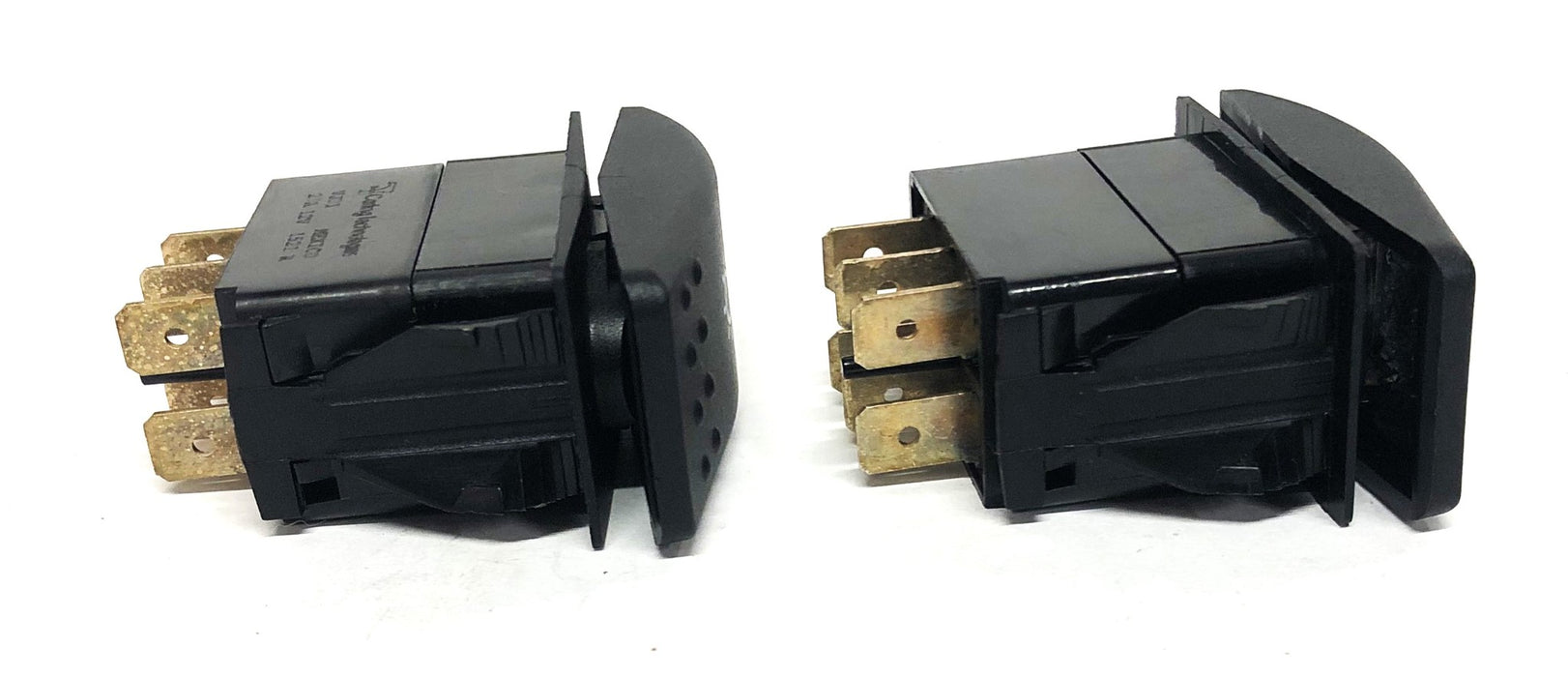 Carling Tech Rocker Switches Carling Technologies 6 Pin 3-Way 20A 12V Rocker Switch 5105059 [Lot of ...