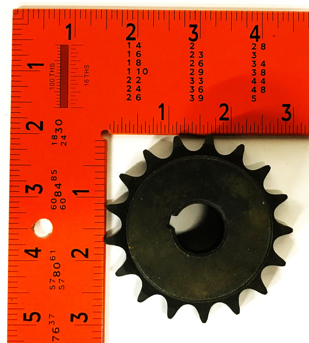 Martin 3/4 inch Bore Roller Chain Sprocket 40BS17X3/4 NOS