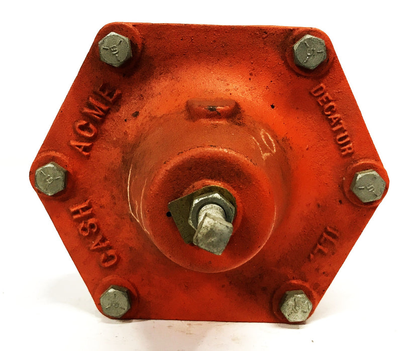 Cash Acme 1-1/2 inch Cast Iron Pressure Regulation Valve 2908-737 USED