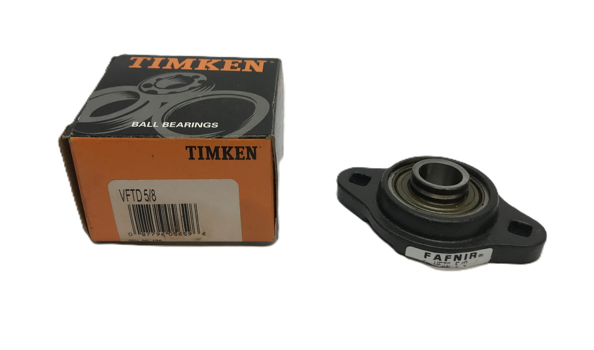 Timken Fafnir Flanged Mounted Ball Bearing (No Collar) VFTD5/8 NOS