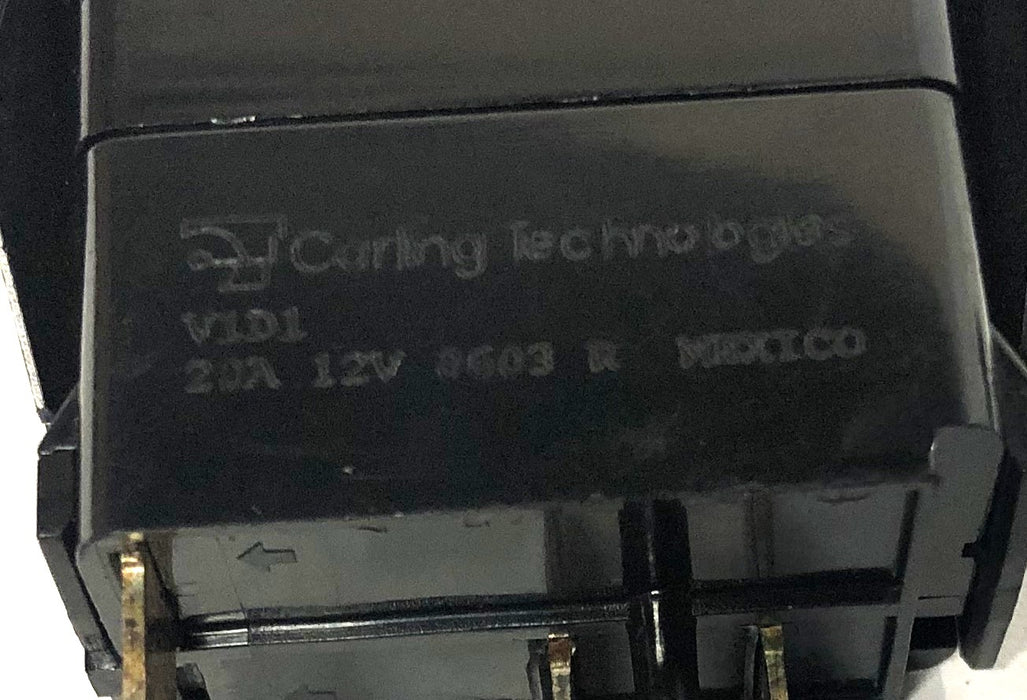Carling Technologies 3 Pin 2-Way 20A 12V Rocker Switch 5105059 [Lot of 2] NOS