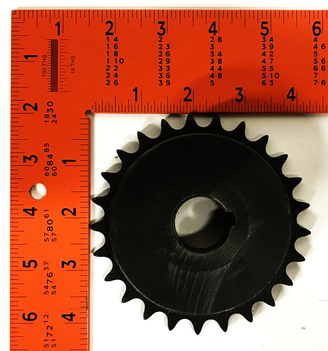 Martin 1 inch ID x 4-1/8 inch OD x 1 inch DP Roller Chain Sprocket 41BS25-1 NOS