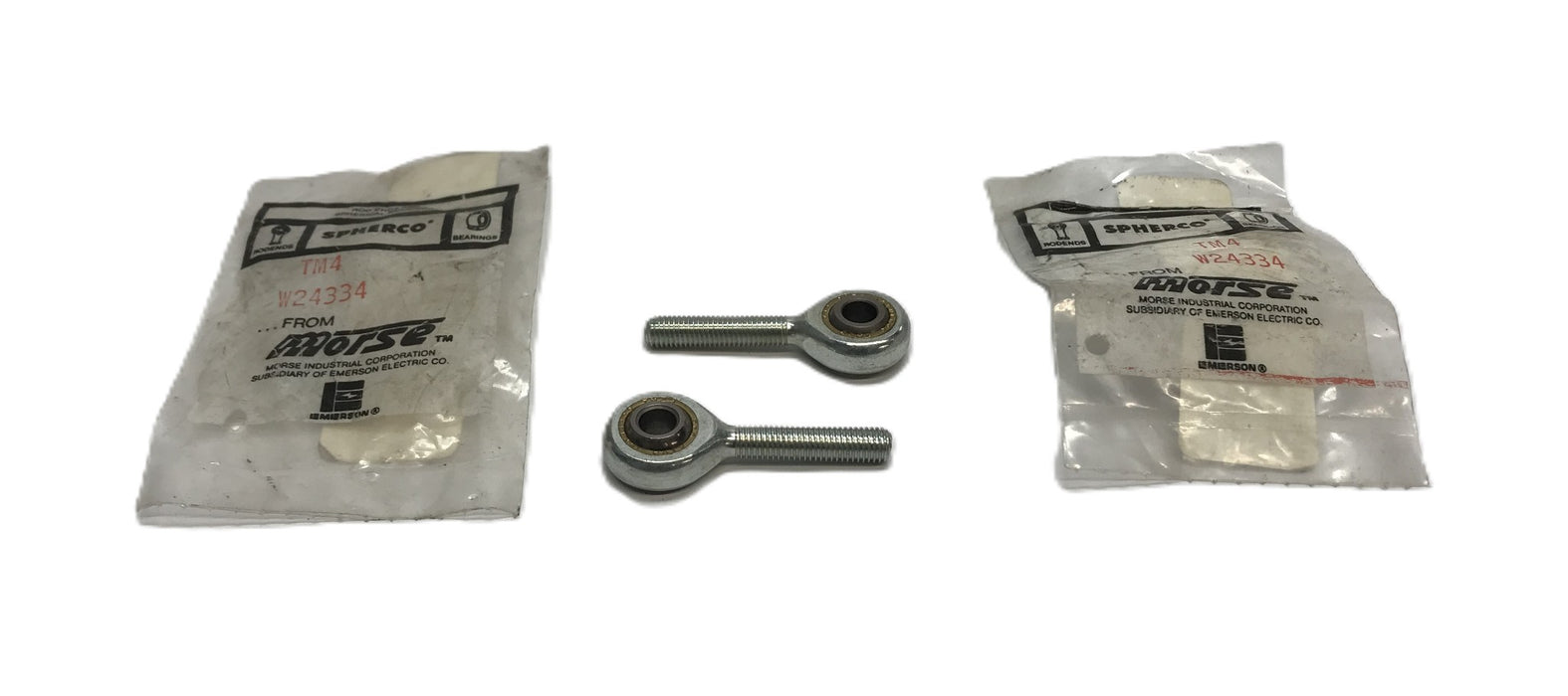 Spherco Morse 1/4"-28 Threaded Rod End Bearing TM4 [Lot of 2] NOS