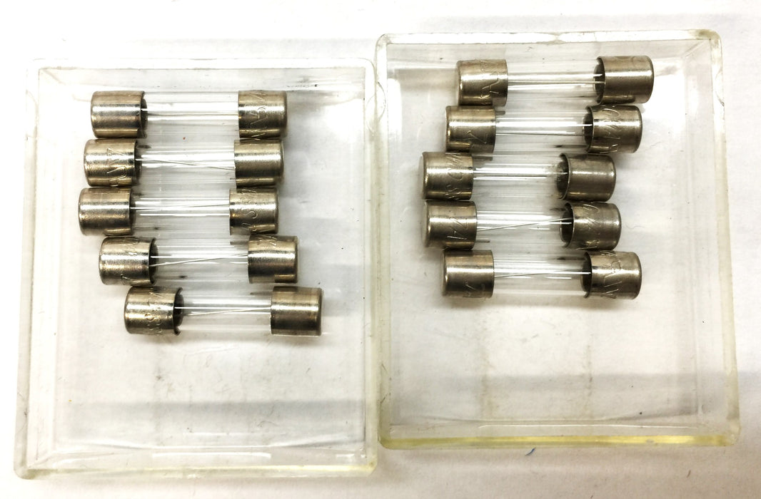 Seneca Fuse\Buss 7A/125V Miniature Glass Fuse Pack (5pcs) F7 GMA [Lot of 2] NOS