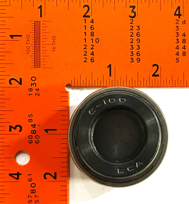 BCA Metal Shielded Insert Bearing and Lockable Collar C-100 NOS