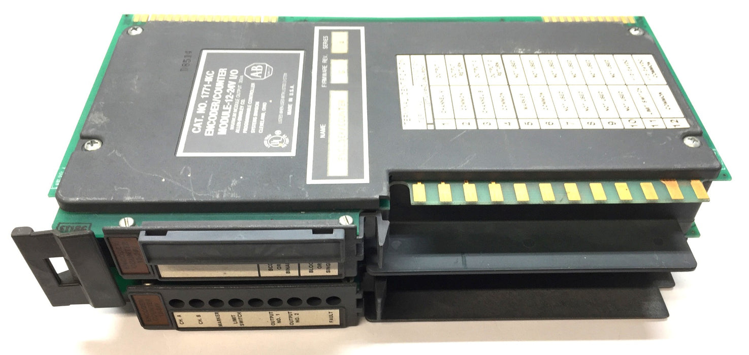 AB Encoder/Counter Module 12-24V I/O Firm Rev.G Series.A 1771-IKC (636035) USED
