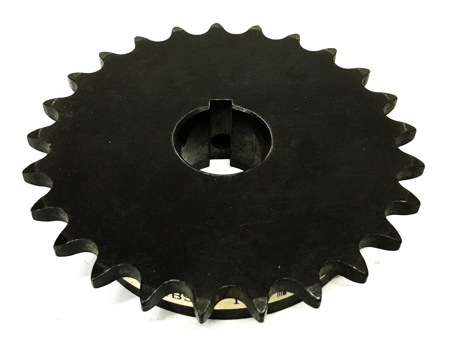 Martin 1 inch ID x 4-1/8 inch OD x 1 inch DP Roller Chain Sprocket 41BS25-1 NOS