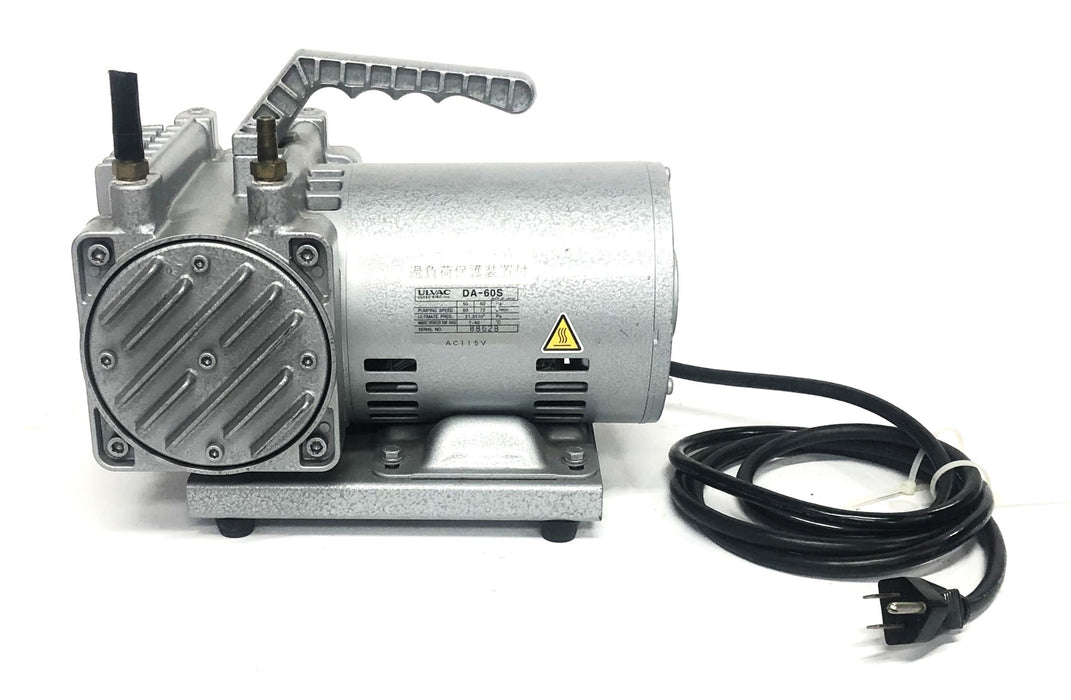 Ulvac Kiko Inc 7-40C 60-72 L/min 50-60HZ Diaphragm Vacuum Pump DA-60S USED