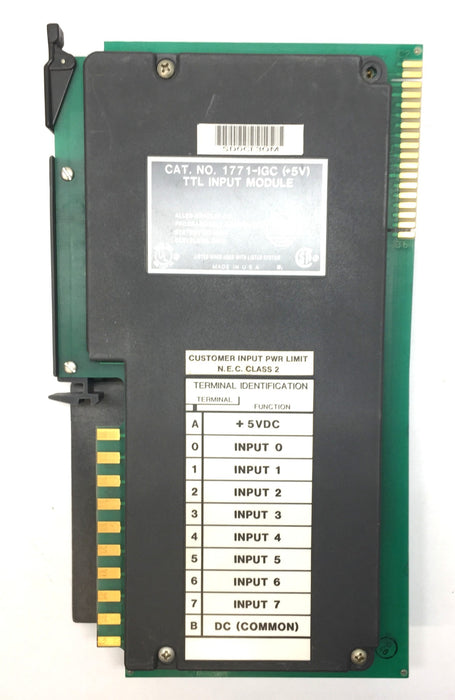 Allen-Bradley TTL Input Module (+5V) 1771-IGC (636027) USED