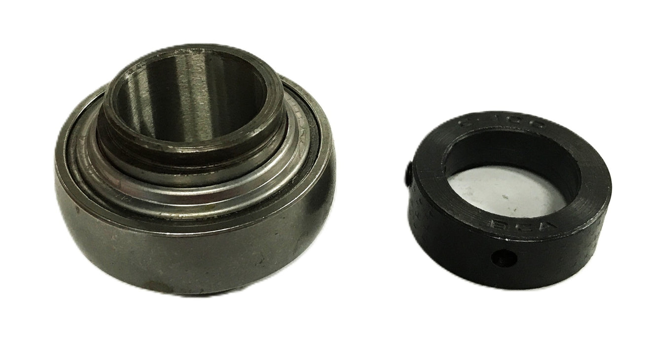 BCA Metal Shielded Insert Bearing and Lockable Collar C-100 NOS