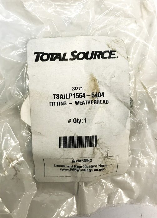 Total Source Forklift Weatherhead Fitting LP1564-5404 [Lot of 5] NOS