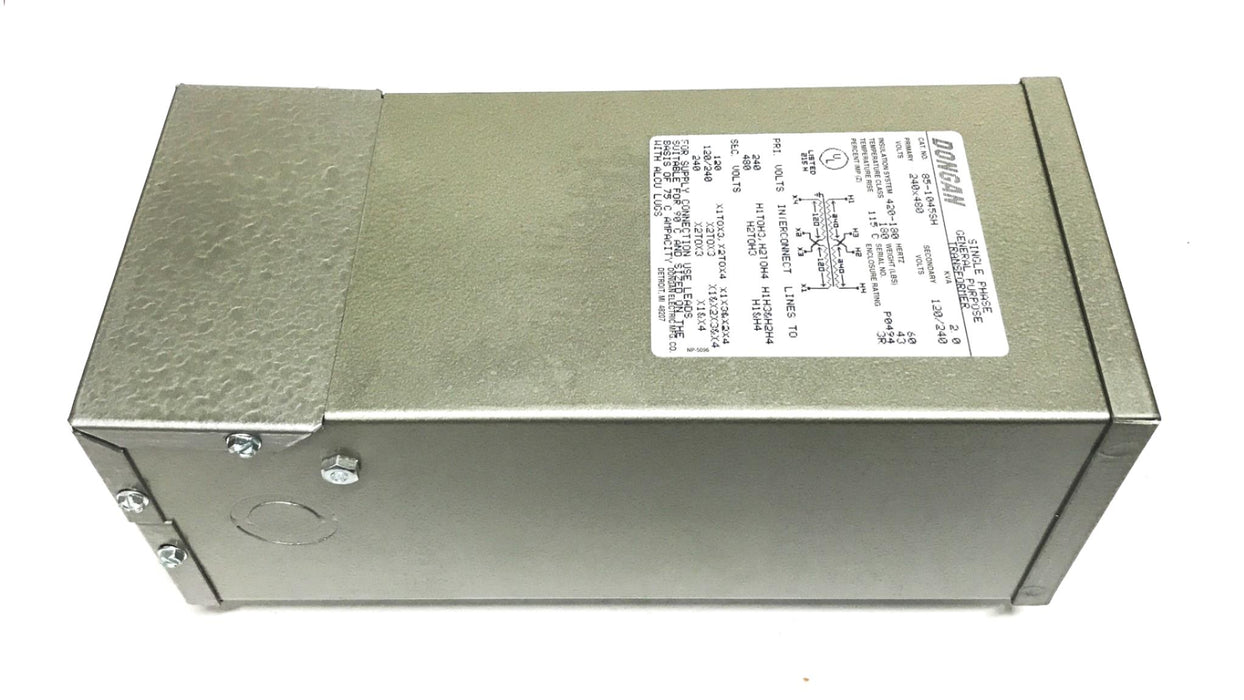 Dongan Single Phase Transformer 85-1045SH NOS