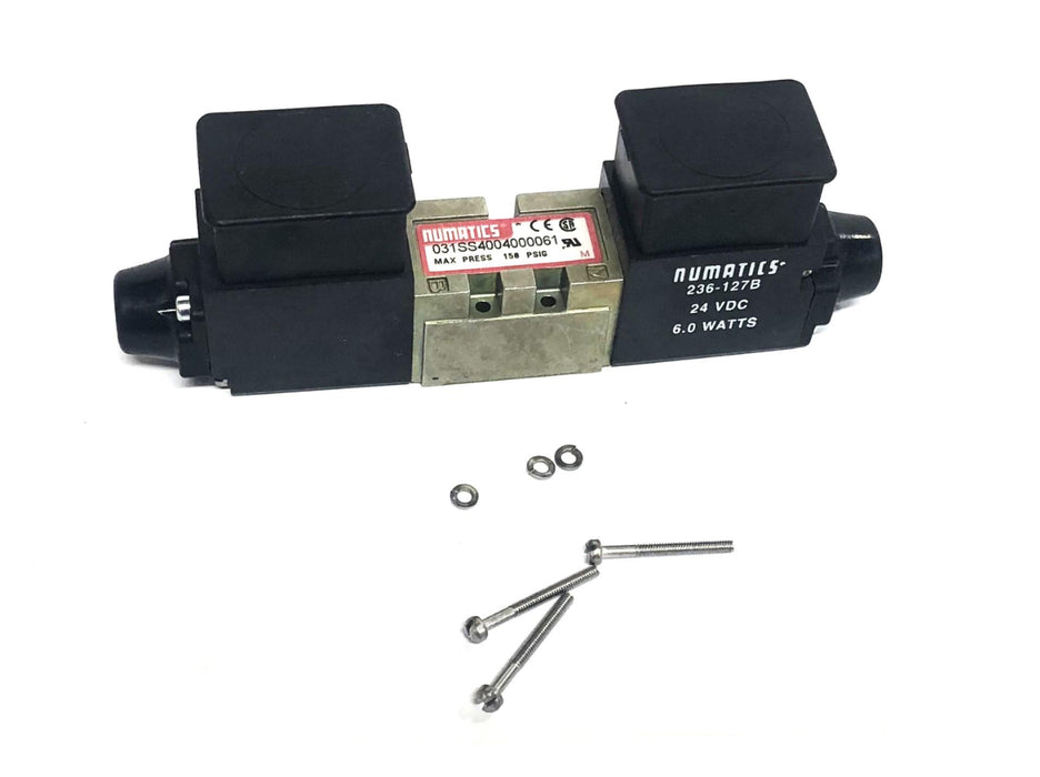 Numatics 150PSIG Solenoid Valve Assembly 031SS4004000061 NOS