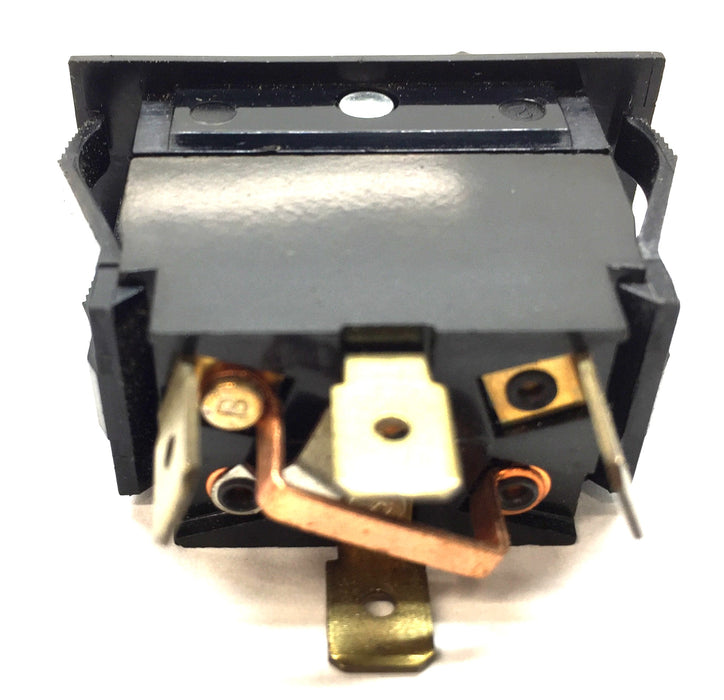 Carling Switch 3-Way High/Low/Off Black Rocker Switch R331 NOS