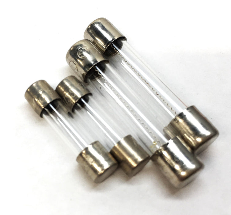 Buss/Seneca 250V Miniature Glass Fuse Pack Assortment (5pcs) F.05 [Lot of 5] NOS