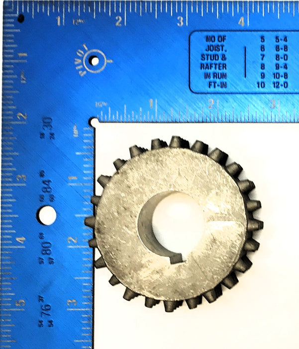 Ashworth CTS 1" Bore Idle Drive Sprocket W/ 1/4" Keyway 42-24-303 NOS